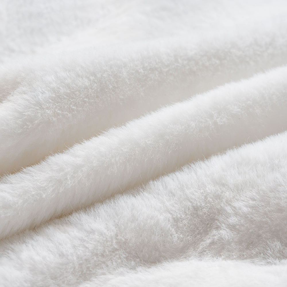 Sofá-cama ortopédico de flanela de dupla camada para cães Deluxe