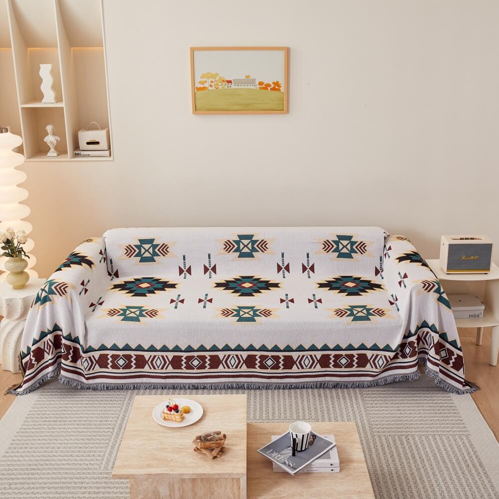Protección de muebles de patrones bohemio decoración del sofá de sofá de los sofá cubierto de desgaste