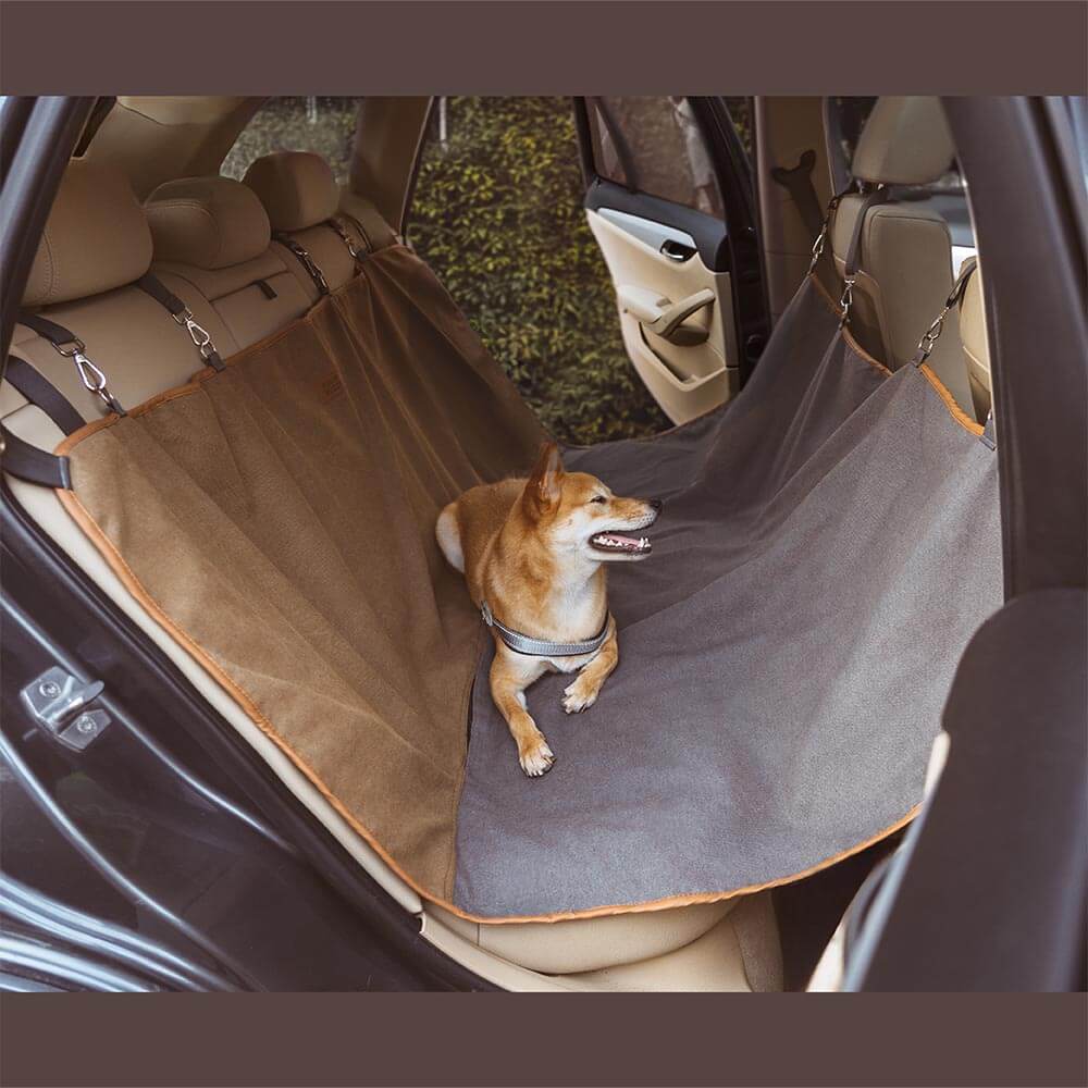 Classique rétro – Housse de siège arrière étanche à double usage pour camping et voiture