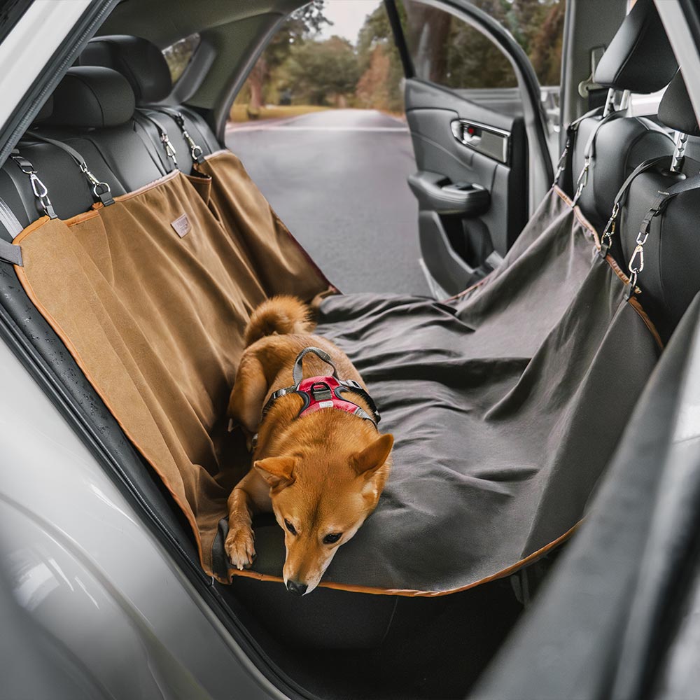 Classique rétro – Housse de siège arrière étanche à double usage pour camping et voiture