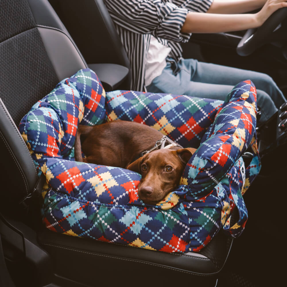 Camilla de asiento de carro de mascotas de ocio portátil