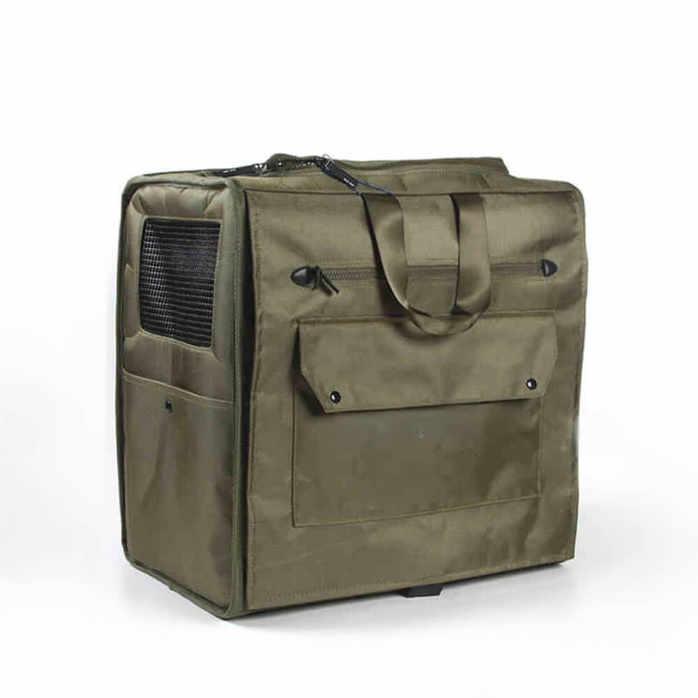 Mochila de mascotas de viaje impermeable a impermeable de Mesh de gran espacio transpirable