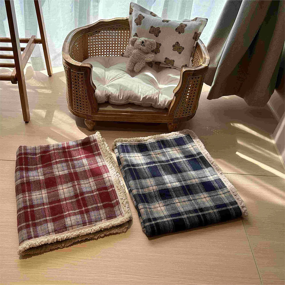 Cozon Cosy Cozy Plaid Sherpa Fleece Blanket para perros y gatos