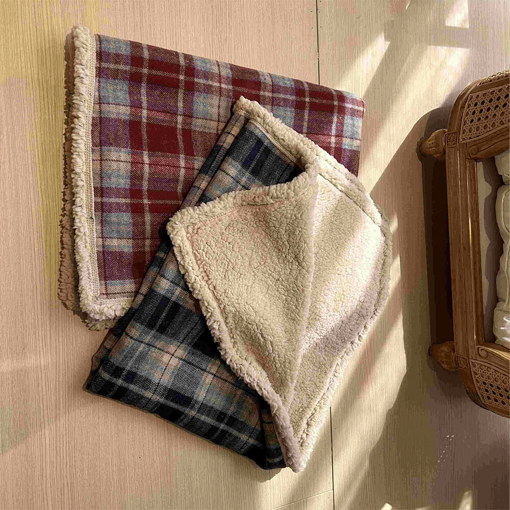 Cozon Cosy Cozy Plaid Sherpa Fleece Blanket para perros y gatos