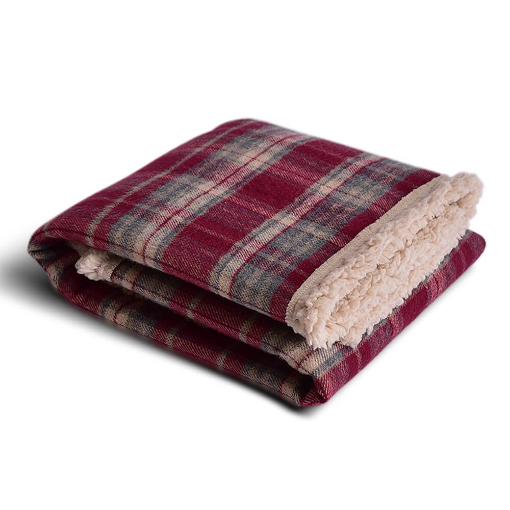 Cozon Cosy Cozy Plaid Sherpa Fleece Blanket para perros y gatos