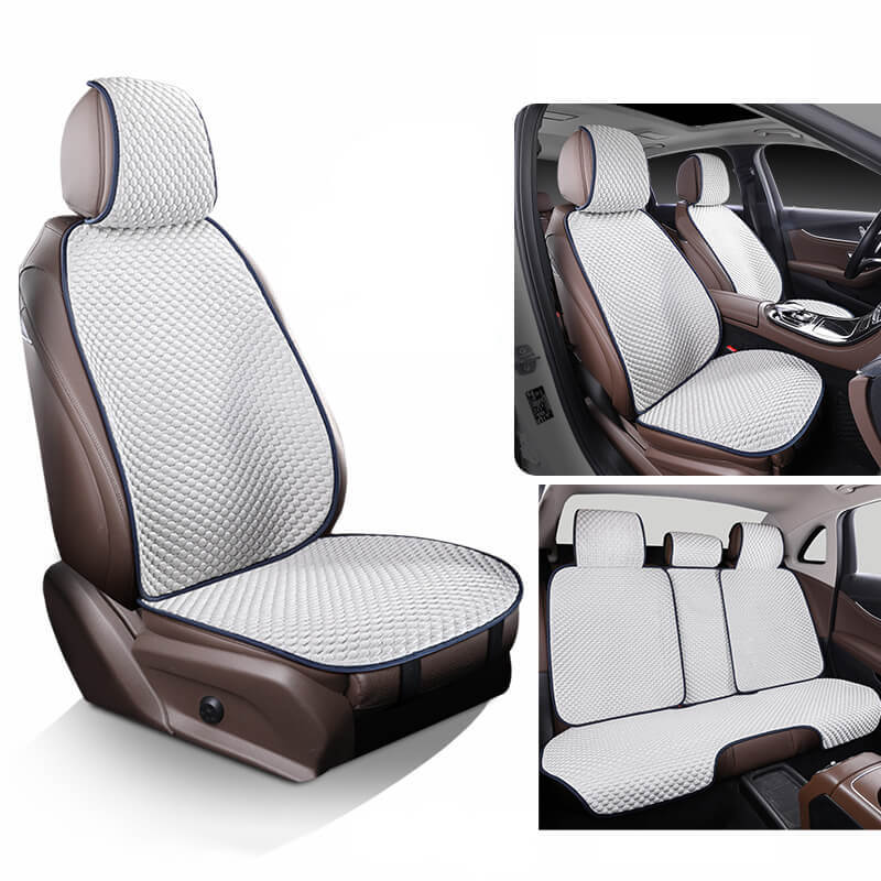 Refrescante de seda de hielo asiento transpirable para el asiento protector del asiento delantero delantero