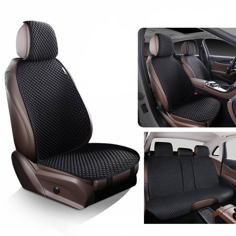 Refrescante de seda de hielo asiento transpirable para el asiento protector del asiento delantero delantero