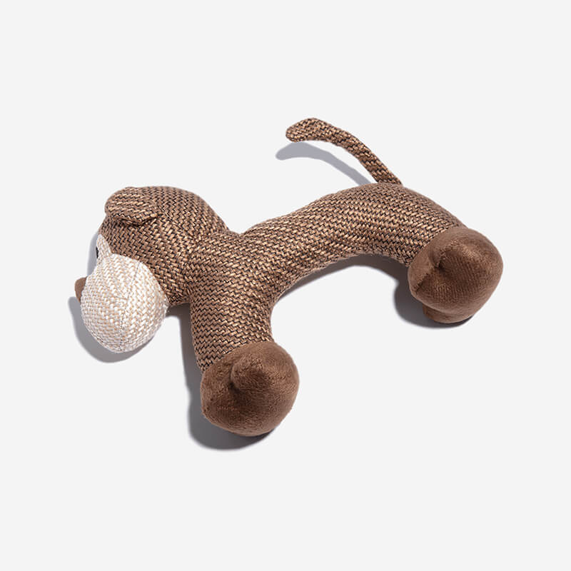 Jouet pour chien en peluche grinçant