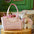 Soft Tweed Luxury Checkered Lightweight Dog & Cat Carrier Bag