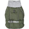 Wasserdichte, warme, reflektierende Hundejacke mit hohem Kragen