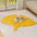 Cobertor para cachorro em formato de folha