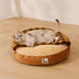 Cama redonda para cães com dossel Dream Hideaway Cama para animais de estimação