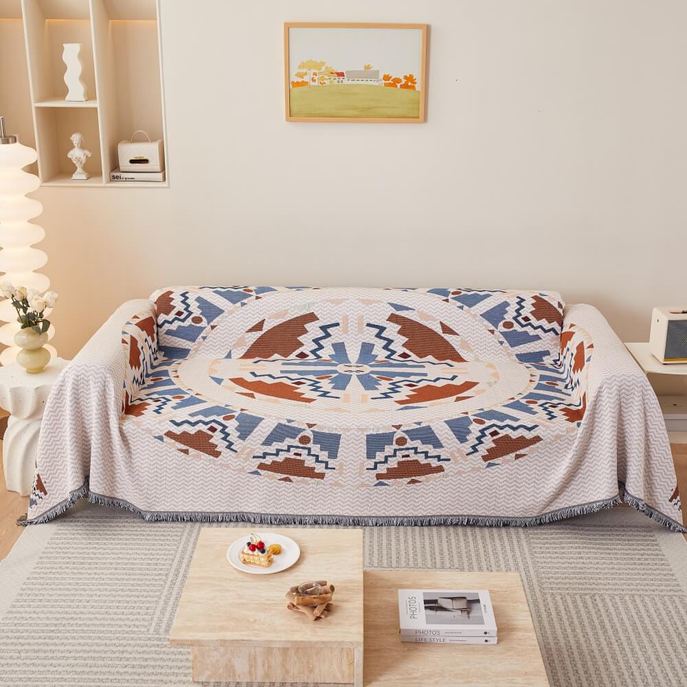 Protección de muebles de patrones bohemio decoración del sofá de sofá de los sofá cubierto de desgaste