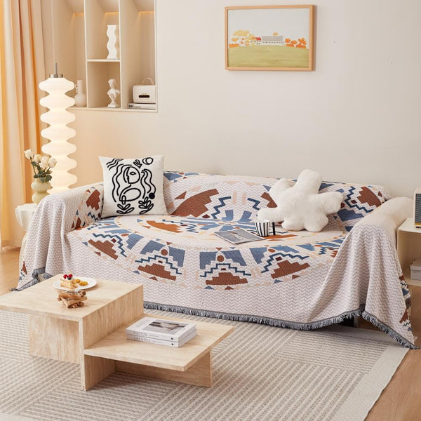 Protección de muebles de patrones bohemio decoración del sofá de sofá de los sofá cubierto de desgaste