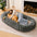 Cama clásica de perros humanos de donas súper grandes y esponjosas - Cuddle Cradle