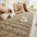 Cubierta de sofá anti-deslizamiento de muebles cuadrados a cuadros suaves suaves