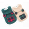 Plaid Trim Sherpa Dog Vest - Cozy, Cute, and Perfect for Winter