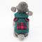 Plaid Trim Sherpa Dog Vest - Cozy, Cute, and Perfect for Winter