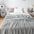 All-Season Lightweight Breathable Cotton Waffle Throw Blanket for Pets & People