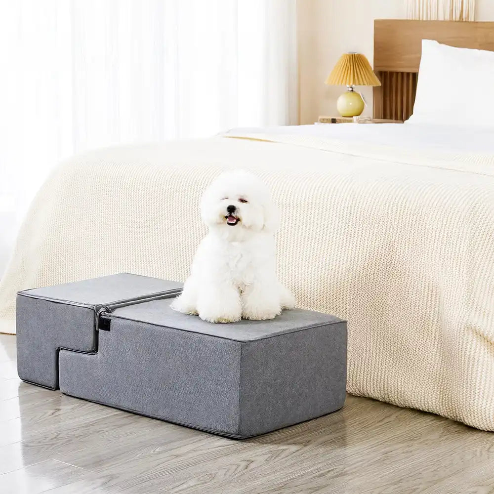 All-in-One Convertible Dog Stairs - Comfortable Joint Support