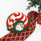Chapeau de Noël classique, lit de grotte pour chat semi-fermé, lavable et chaud