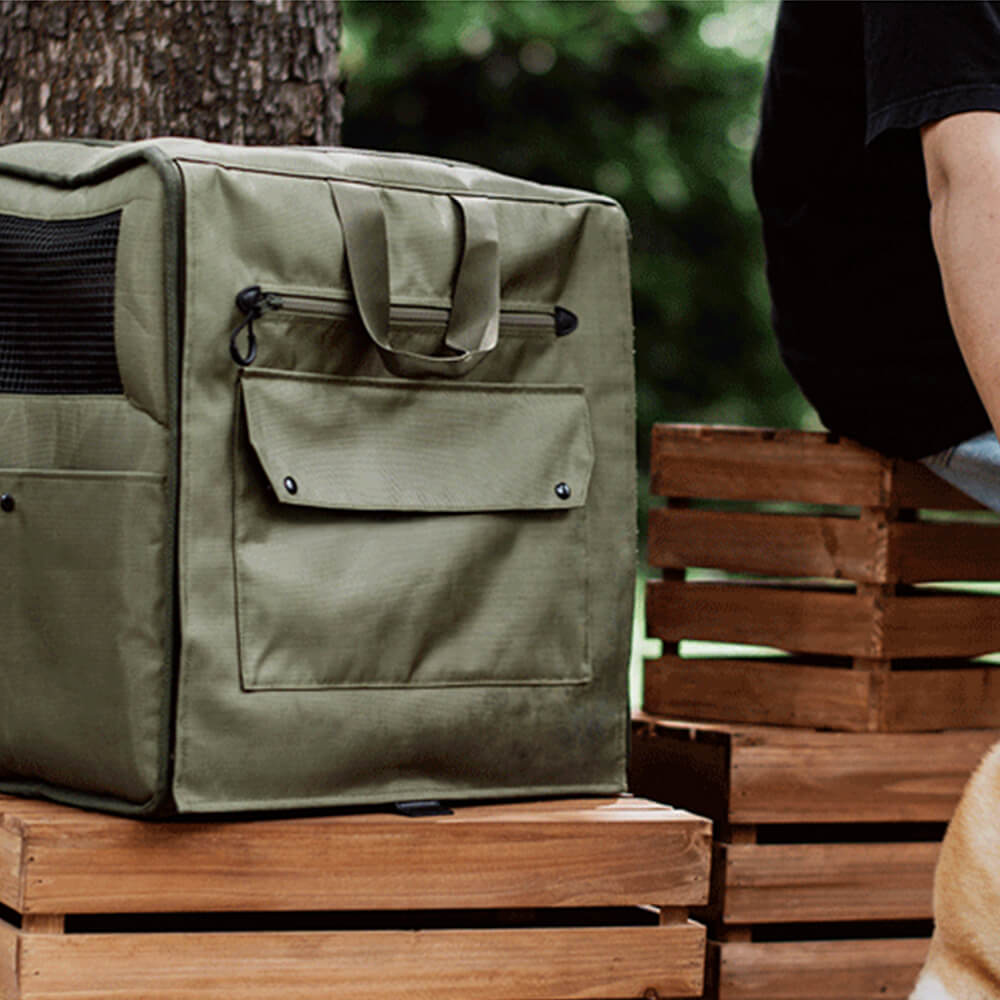 Mochila de mascotas de viaje impermeable a impermeable de Mesh de gran espacio transpirable