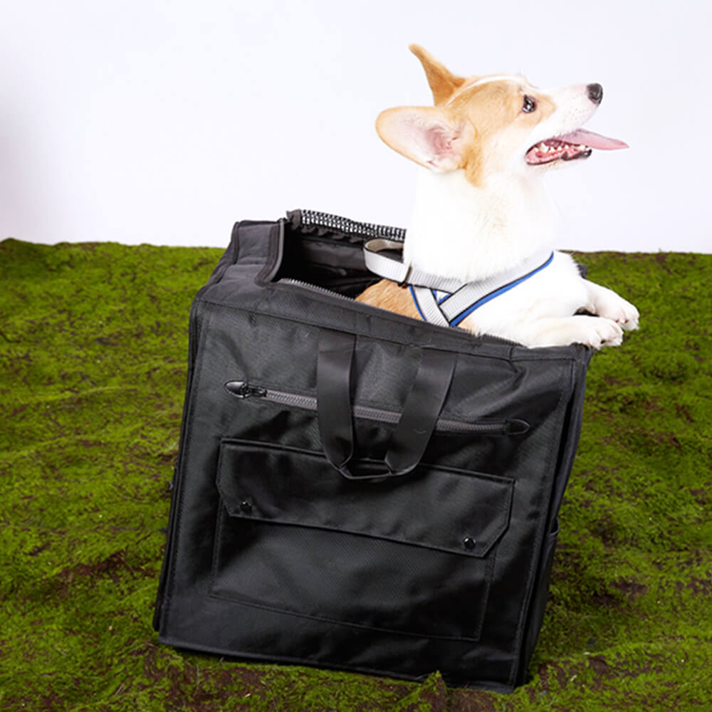 Mochila de mascotas de viaje impermeable a impermeable de Mesh de gran espacio transpirable