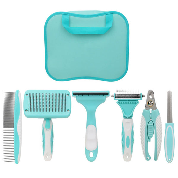 Kit de atención profesional Conjunto de herramientas integrales de aseo de mascotas