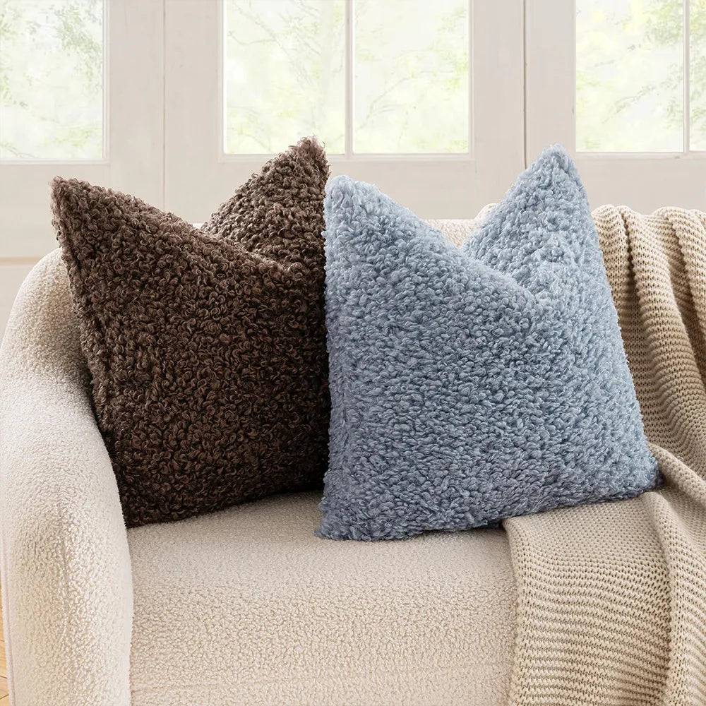Soft Teddy Velvet Decorative Stylish Sofa Pillow