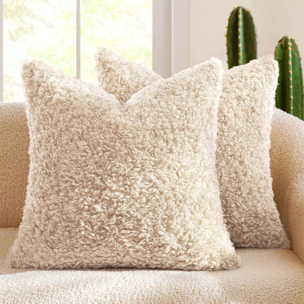 Soft Teddy Velvet Decorative Stylish Sofa Pillow