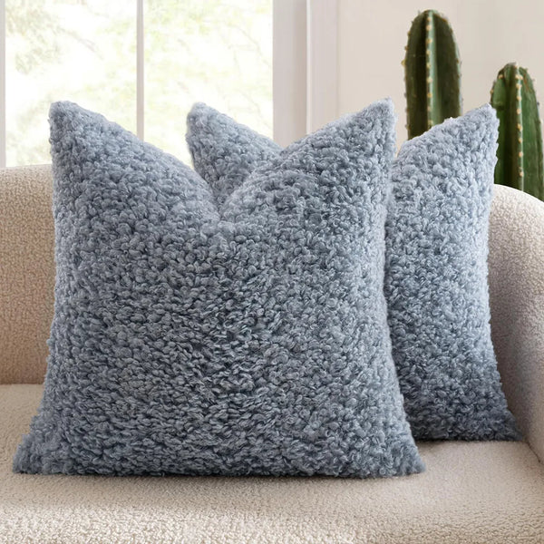 Soft Teddy Velvet Decorative Stylish Sofa Pillow