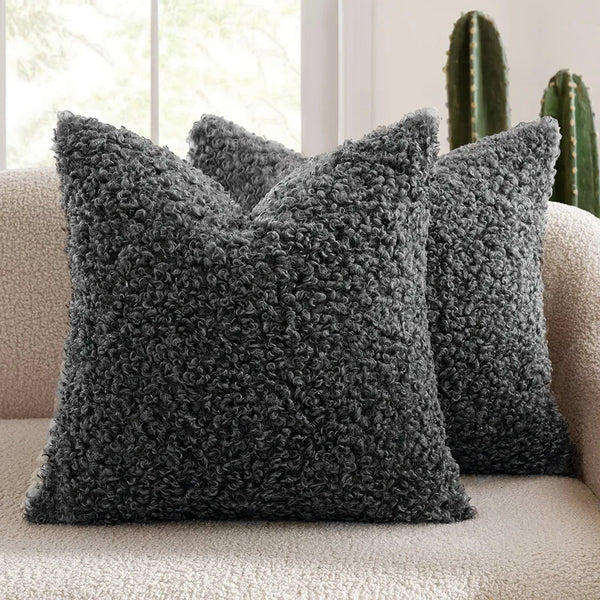 Soft Teddy Velvet Decorative Stylish Sofa Pillow