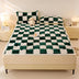Topper de plataforma de felpa y funda de almohada