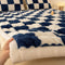 Topper de plataforma de felpa y funda de almohada