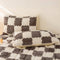 Topper de plataforma de felpa y funda de almohada