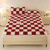 Topper de plataforma de felpa y funda de almohada