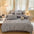 Classic Leaf Style Pure Cotton Sanded Bedding