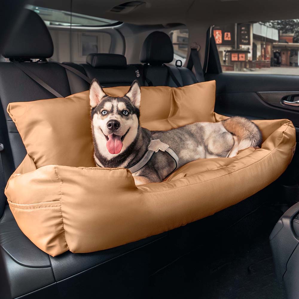 Camino de asiento trasero para perros para perros de seguridad para reflexionar a prueba de agua