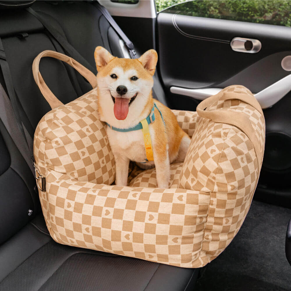 Cama de asiento para el asiento del automóvil para perros de seguridad para perros - Primera clase