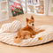 Plush Heart Fluffy Calming with Pillow Dog & Cat Bed