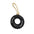 Rubber Tire Dog Interactive Toy Teething and Chewing Toy