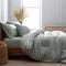Comfortable Luxury Sateen 100% Bamboo Duvet Cover Bed Sheet Set