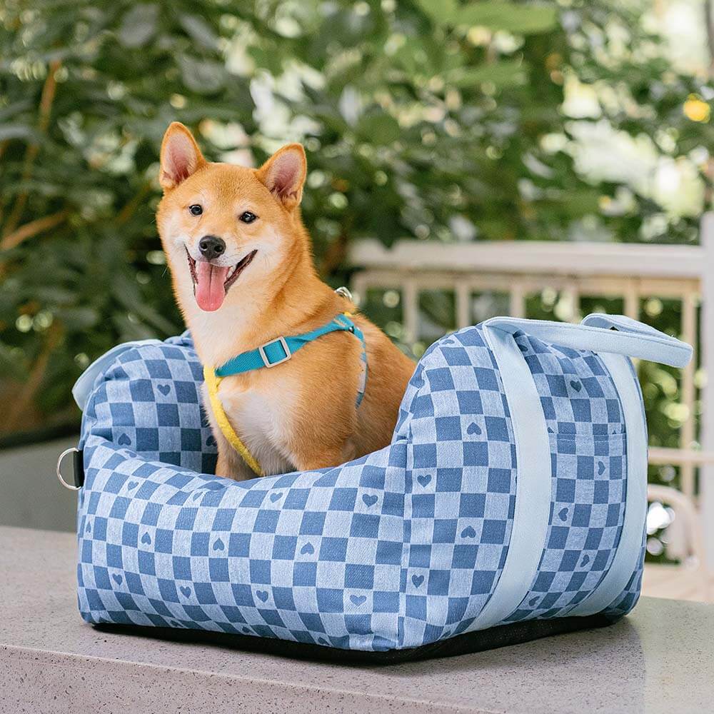 Cama de asiento para el asiento del automóvil para perros de seguridad para perros - Primera clase