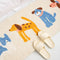 Adorable Cat & Dog Pattern Bedside Rug Pet Mat