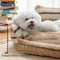 Canapé-lit confortable en peluche pour chien et chat Lazy Holiday