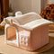 Halbgeschlossenes Katzenbett von House Design